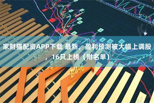 家财猫配资APP下载 最新，盈利预测被大幅上调股，16只上榜（附名单）